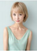 すっきりショートボブ