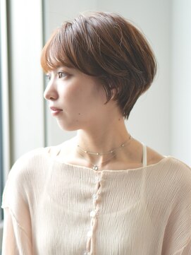 インセプション 銀座(INCEPTION) 丸みショート・ボブ/丸顔/前髪あり/絶壁解消/40代/30代/長め