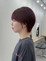 ミル(milu)&nbsp;【ami】ショートヘア/ピンクカラー/ 四条/河原町