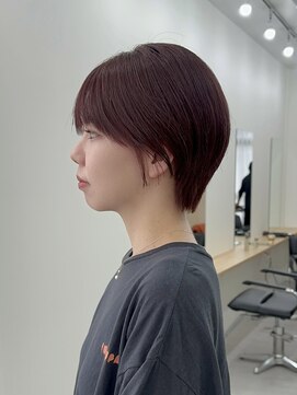 ミル(milu) 【ami】ショートヘア/ピンクカラー/ 四条/河原町