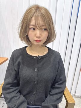 リンクス 東戸塚店(LINKS) ふんわりボブ×ハイトーンハイライト