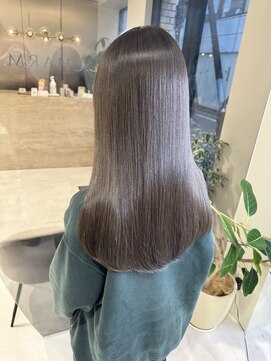 ミズチャーム(Ms.CHARM) グレージュ/韓国ヘア/艶髪/ブリーチなし