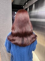 ペレ 栄店(PELE) ホワイトグレージュ/デジタルパーマ/チェリーブラウン/栄