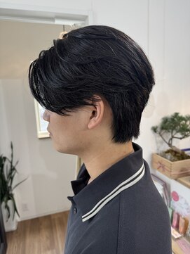 ベル 桑名(BHEL) 三重桑名韓国ニュアンスフェザーダウンセンターパートパーマ