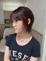 パーク(PAAQ) 【藤沢】ハッシュカット/ショートボブ/ワインレッド