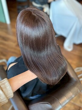 シェール(cher) ビフォーあり/髪質改善/うる艶ストレート【cher西宮北口：MAYA】