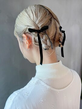 アルバム 新宿(ALBUM SHINJUKU) 美髪おくれ毛韓国前髪カットヘアロング_ba551262