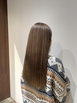 ベースヘアーデザイン(BASE HAIR DESIGN) くすみベージュ ケアブリーチ レディース 宇都宮