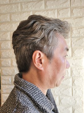 松本平太郎美容室 国立店 50代60代×ソフトリーゼント×パーマ