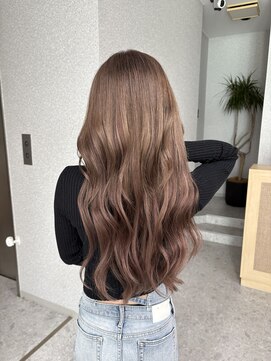 天神美容室 羽エクステ艶髪ロング♪