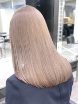 サンクマーケット 渋谷(cinq MARKET) 渋谷ダブルカラーミルクティーベージュヘーゼルベージュカラー