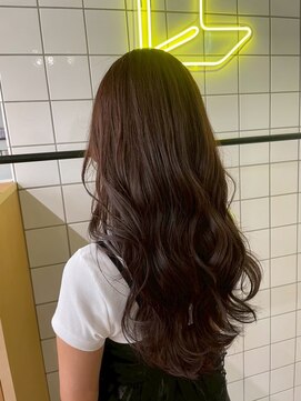 ラヴィズム 小新店(LUVISM) 韓国/顔周りレイヤー/おくれ毛/ベージュ/ダブルカラー/西区/小新