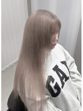 ミルクティーベージュ/ハイトーンカラー