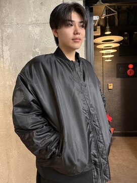 オルカ(ORCA) ニュアンスパーマ　センターパート　メンズ　新宿　南川聖華