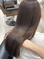 トト 船橋店(toto.)&nbsp;◇ミディアムレイヤーハッシュカットココアブラウンワインレッド