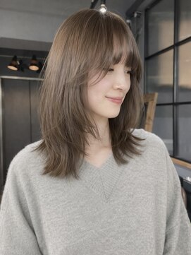 ロフティー 清澄白河(LOFTY) ミディアムレイヤー/髪質改善/柔かい質感/清澄白河/錦糸町