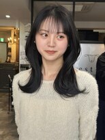 エストアール フクオカ 福岡博多店(est-r. Fukuoka)&nbsp;アッシュグレージュ/透明感カラー/韓国ヘア/博多