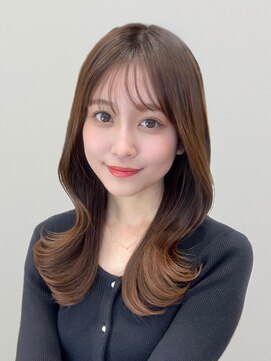 プラチナ(PLATINA) *20代30代40代◎小顔薄め前髪ミディアムレイヤーくびれヘア