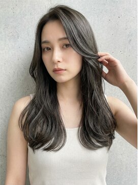 カラープロデュースバイアルバ(color produce byALBA) ワンホンレイヤー/ミルクティーブロンド/ダークブルー/幡ヶ谷