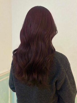 ヘアーサロン リアン 熊谷2号店(hair salon Rien) 艶感カシスレッド★