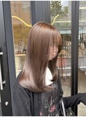 【近藤】ツヤ感たっぷりオリーブベージュ