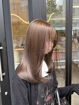 エンノア 池袋(ENNOA)&nbsp;【近藤】ツヤ感たっぷりオリーブベージュ
