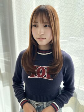 ビーハイブ ドットエー 本町広瀬通店(BEHIVE.A) ワンカールレイヤー　毛先重めの扱いやすいスタイル