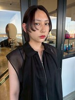 フィルム(FiLMs) 透明感ブラウン/顔まわりカット/ショートボブ