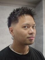 バーバーハウス ラヴィ 阿佐ヶ谷店(Barber House Lavie)&nbsp;フェード×ツイストパーマ