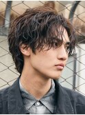 渋谷メンズパーマツイストスパイラルパーマ波巻きパーマツイスパ