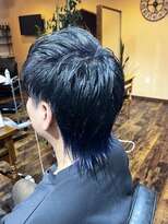 ジーワンヘアー(G1 HAIR) 【インナーカラー】 インディゴブルー