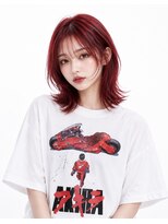 キャロル(CAROL)&nbsp;レッドカラー×くびれレイヤー