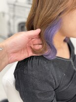 円(en)&nbsp;イヤリングカラー×バイオレット