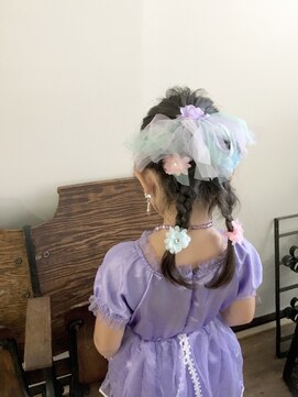 アゴーグ(agog) 編み込みアレンジ(キッズ)