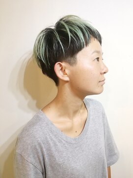 コンパス(COMPASS) ミントグリーンショート