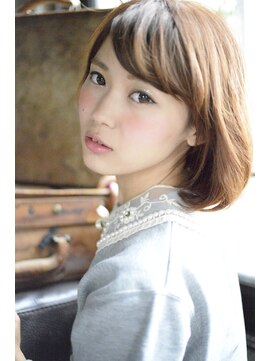 クロム バイ リエット(Chlom by Lietto) Chlom ☆クラウンワンカールブラウンボブ　TEL 0364574337