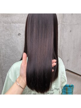 ウノプリール 茶屋町店(unopulir) ツヤが際立つ!パープルブラウンカラー☆