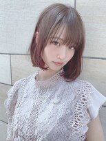 グレーベージュ ニュアンスカラー ミルクティーピンク ブルー
