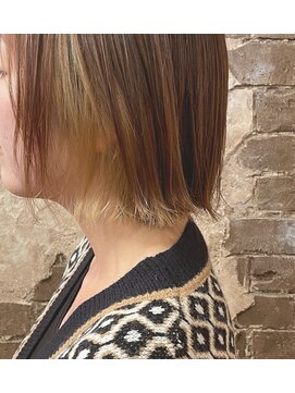 マギーヘア(magiy hair) インナーカラー［magiyhair西部笑］