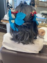 ペイジバイネオリーブ 吉祥寺店(Paige by Neolive) ハーフアップスタイル