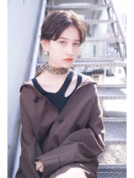 リベルテ(LIBERTE) Liberte銀座 大人可愛い小顔ショート×センターパート