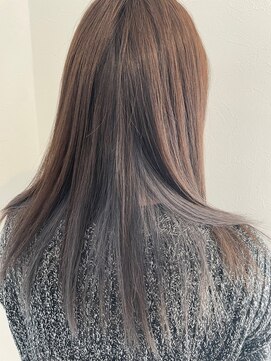 ラペルグリーン(Lapel green) アッシュ系インナーカラー