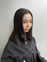 エアーアオヤマ(air-AOYAMA) 暗めの艶髪！アッシュブラック☆  air-AOYAMA諸見里