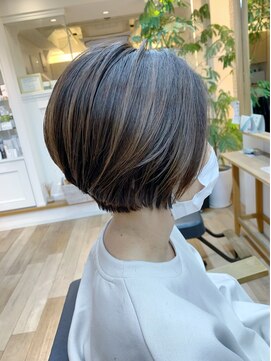 オーシャン(Ocean) [OCEAN Hair&Life藤原純] 白髪ぼかしハイライトグレーベージュ☆