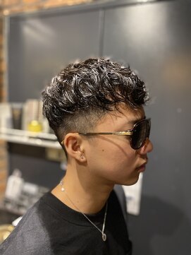 ヒロギンザ 横浜店(HIRO GINZA) ツーブロックパーマスタイル