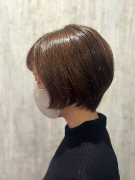 テトテ 門戸厄神店(tetote) 【tetote村山サロンスタイル】前下がり　爽やかショート