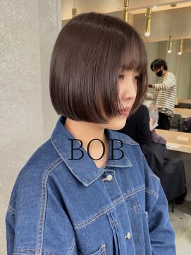 ロンド 表参道店(Lond) ミニボブ　髪質改善　前髪カット