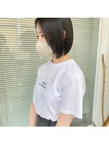 ミント(mint)&nbsp;ミニボブ/切りっぱなしボブ/ボブ/ブルージュ