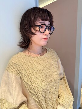 ハマモト マッシュウルフパーマ