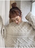 ざっくりお団子アレンジ　　　TRENCH